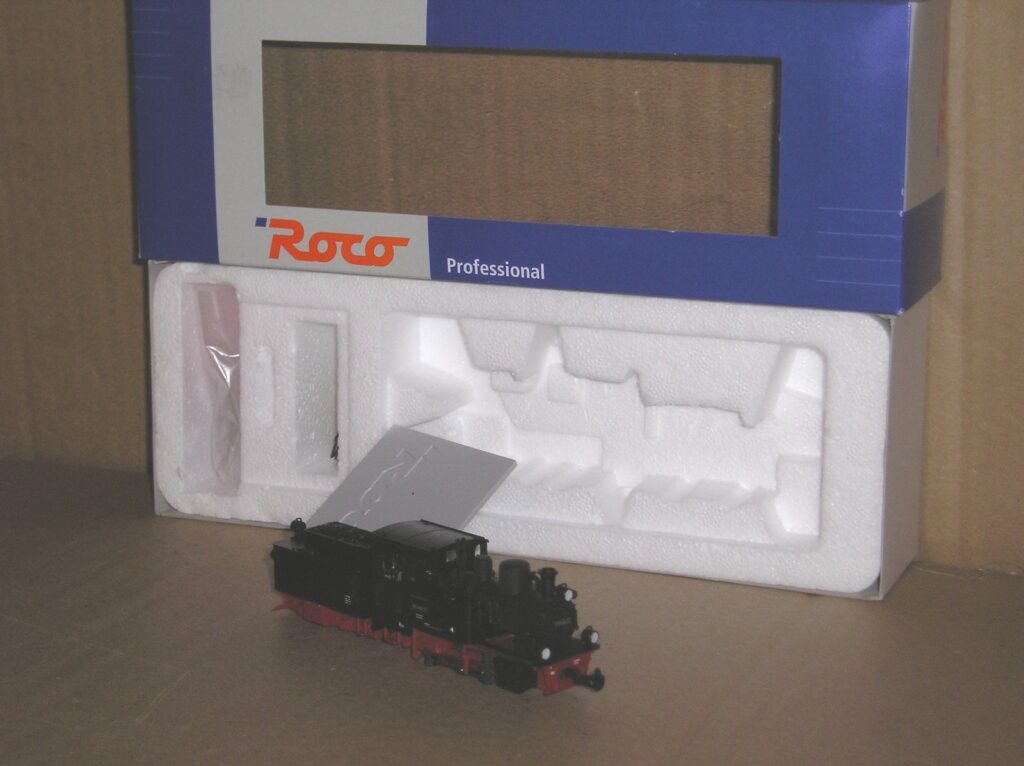 NG0051 HOe Roco 33230 German DR 0 6 0 Class 99 4652 Steam Loco