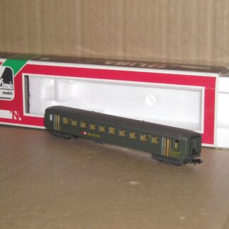 EC1227 "N" Lima 320329 Swiss SBB EWI/II 2nd class B coach, excellent used boxed.