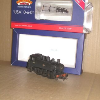 BL0386 Bachmann Model Rail MR-106 USA 0-6-0T BR black 30071, VNMB