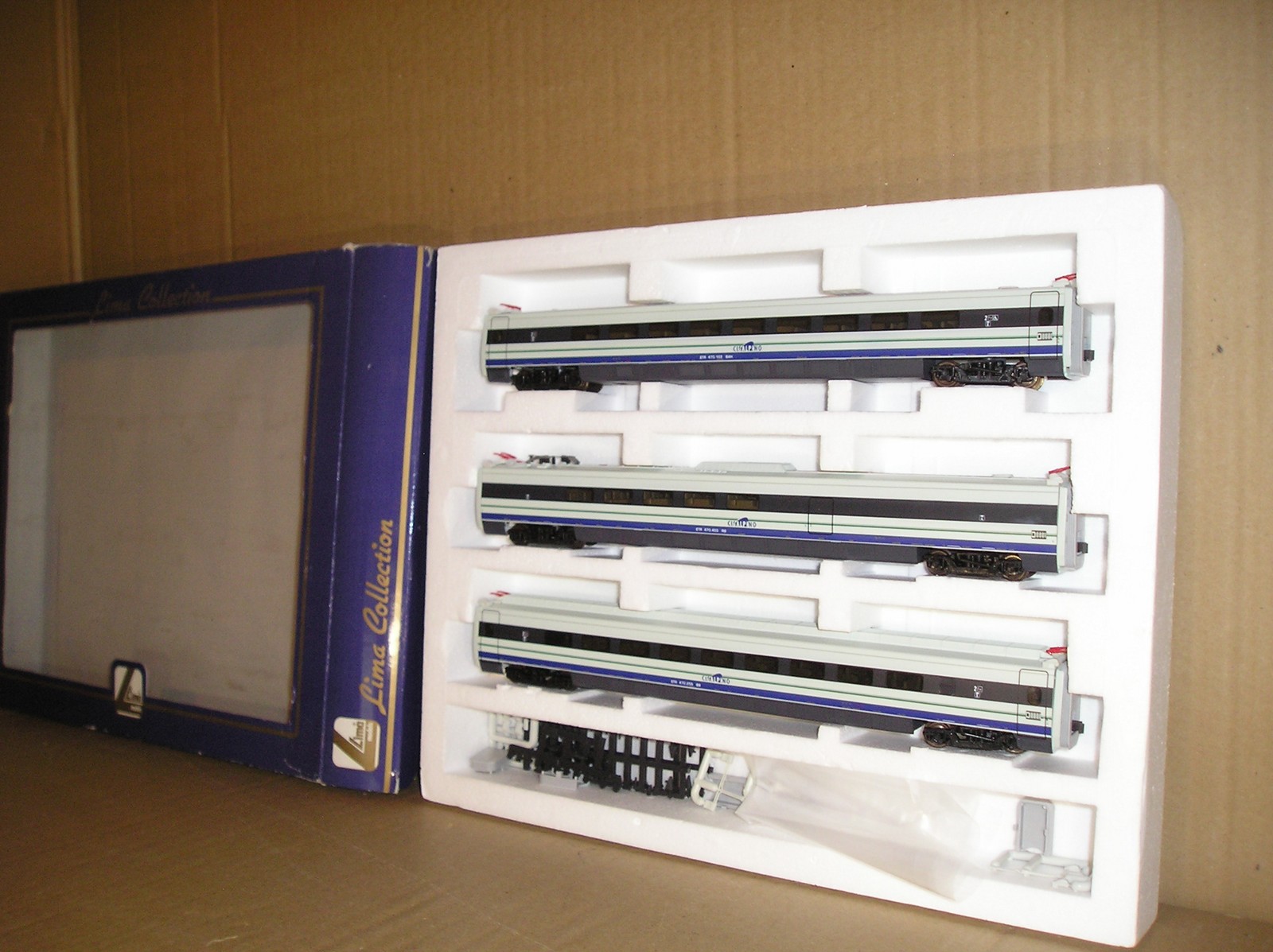 ED0133s Lima L149940 Swiss Italy BLS Cisalpino ETR470 extension set of 3, excellent used/unused? boxed.
