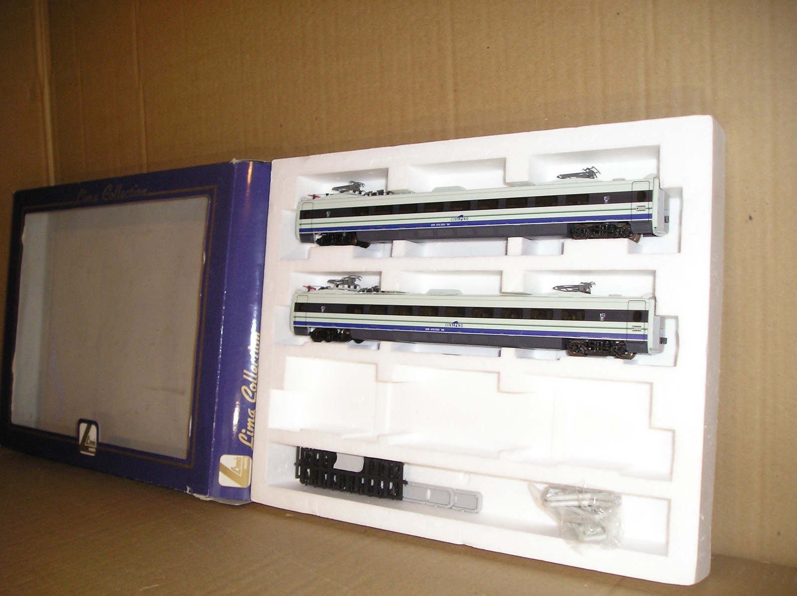 ED0131s Lima L149939 Swiss Italy BLS Cisalpino ETR470 extension set of 2, excellent used/unused? boxed.