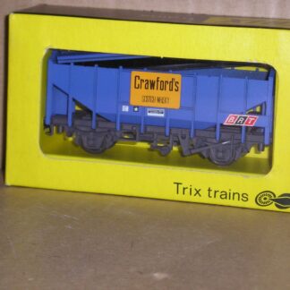 BW0396 Trix 1686 Bulk Grain wagon Crawford's, not numbered, excellent used boxed.