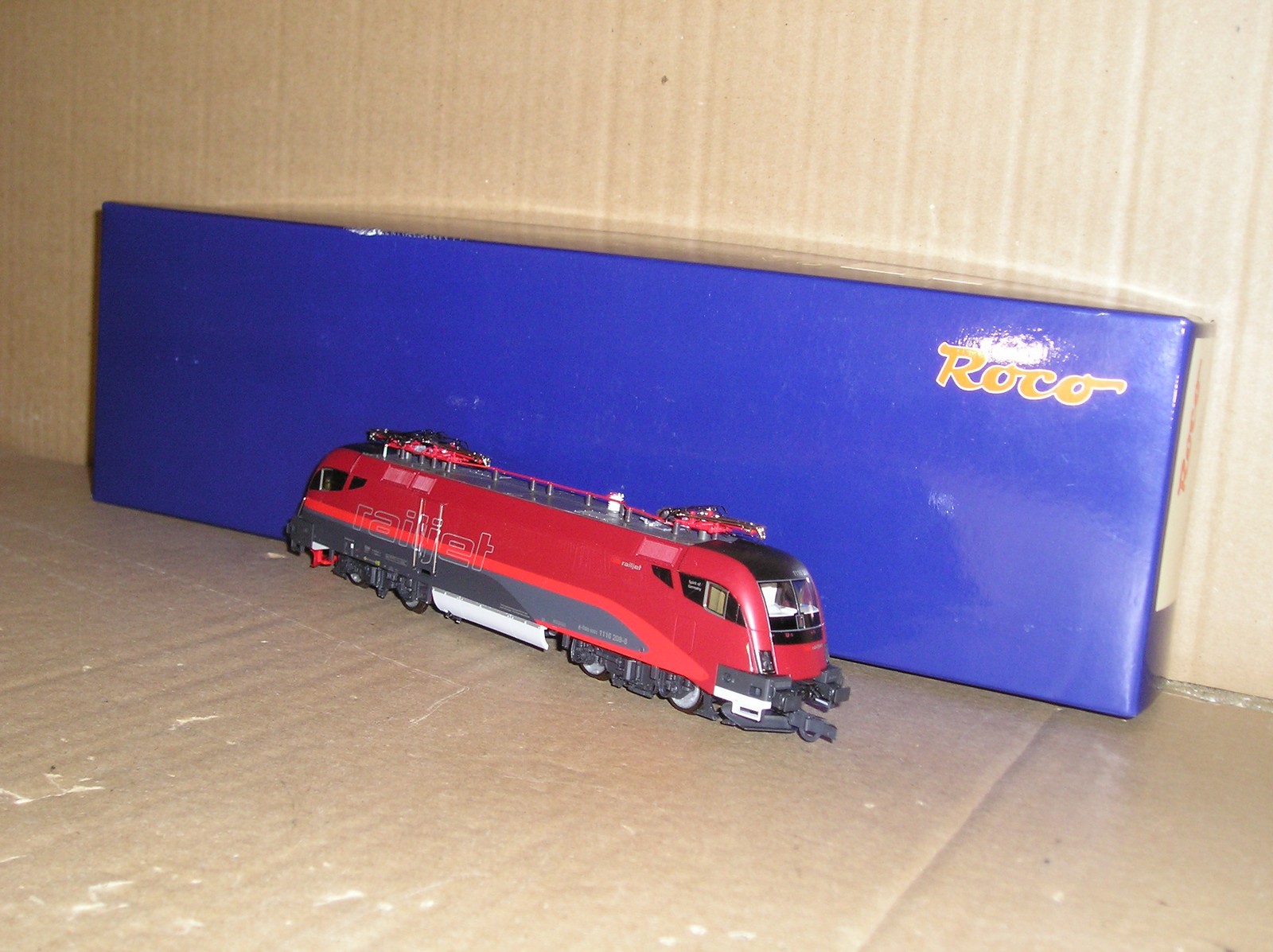EL0357 Roco 62361 Austria OBB Rh 1116 Railjet livery, excellent/near mint, used/unused? boxed.