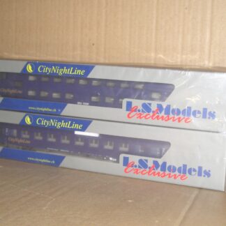 EC1204 "HO" LS Models 49 004 City Night Line pair, excellent/near mint used/unused? boxed.