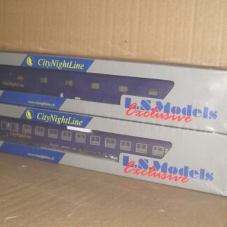 EC1203 "HO" LS Models 49 003 City Night Line pair, excellent/near mint used/unused? boxed.