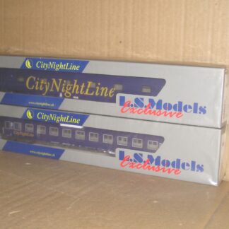 EC1202 "HO" LS Models 49 002 City Night Line pair, excellent/near mint used/unused? boxed.