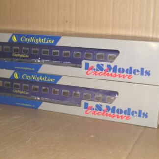 EC1201 "HO" LS Models 49 001 City Night Line pair, excellent/near mint used/unused? boxed.