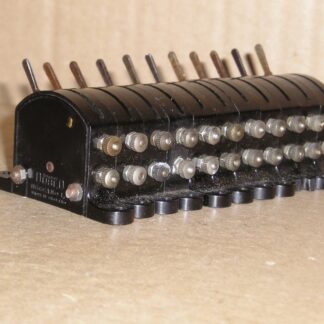 HD0237 Hornby Dublo D2/1616 black switch x11 in a block, good used unboxed.