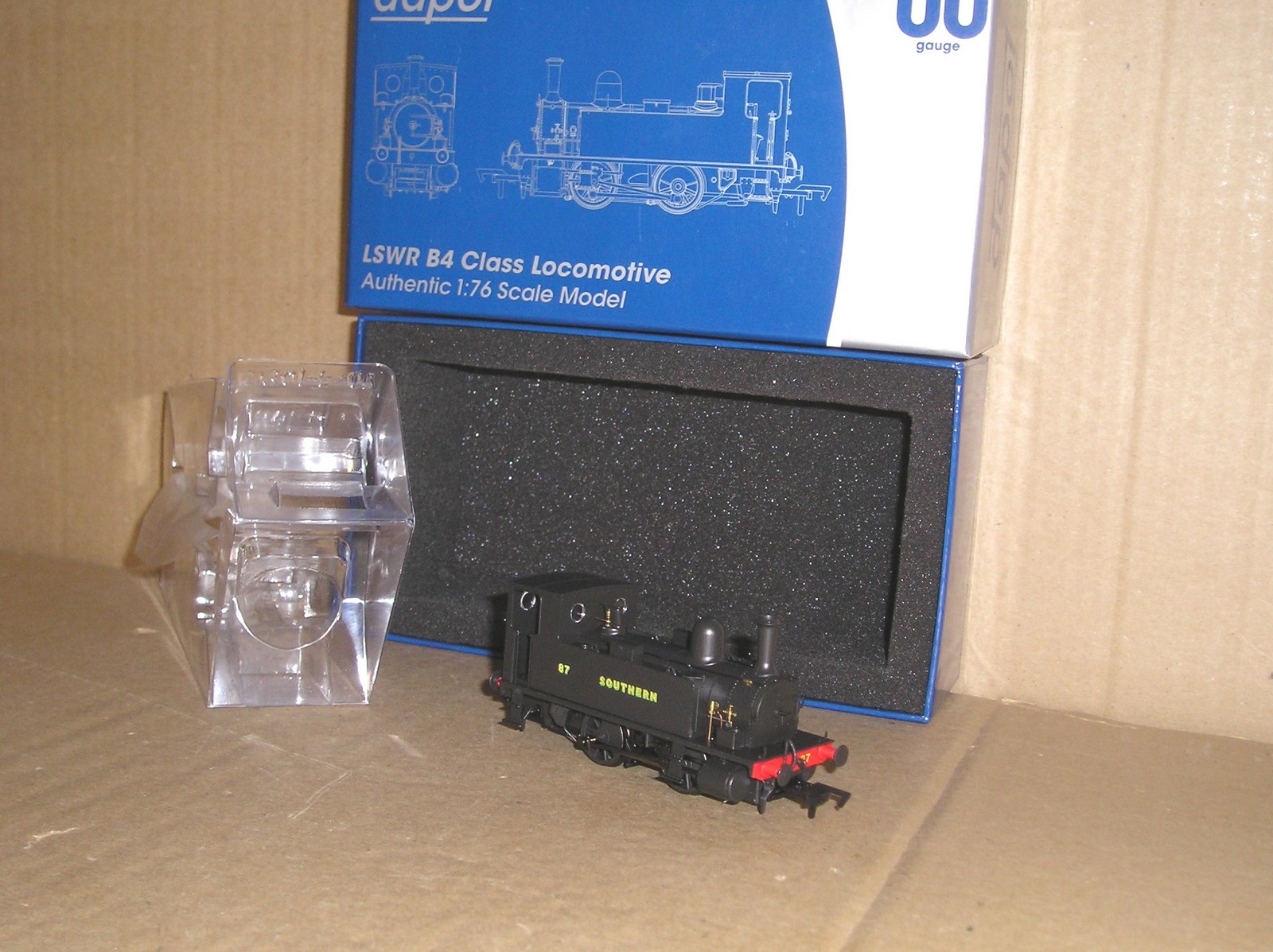 BL0357 Dapol 4S-018-009 SR(ex LSWR) class B4, near mint boxed.