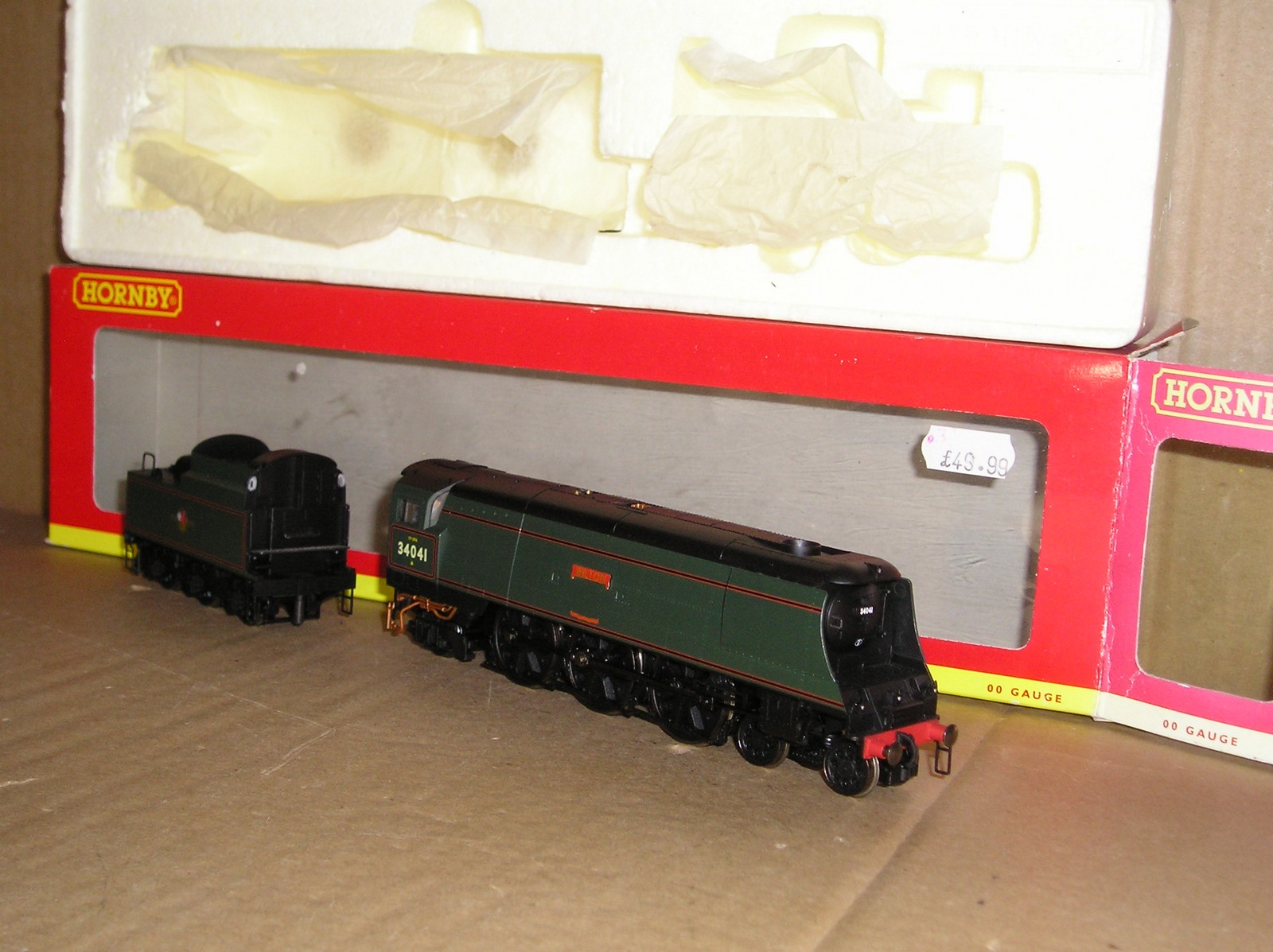 BL0330 Hornby R2218 BR(SR) West Country 34041 Wilton excellent used boxed.