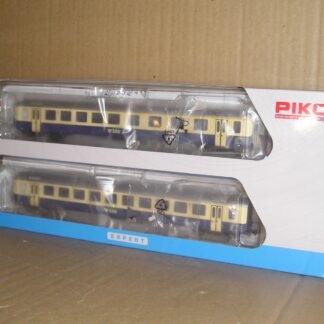 EC1184 Piko 96794 Swiss BLS Omega EW1 2 car set, excellent unused boxed.