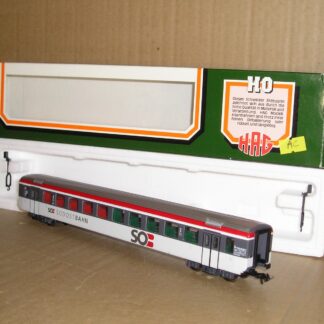 EC1176 HAG 728 Swiss SOB 2nd class coach, excellent used/unused boxed.
