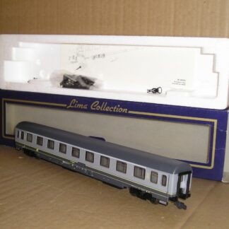 EC1173 Lima 9529 Italy FS 1st class coach, grey/grey, excellent used/unused boxed.