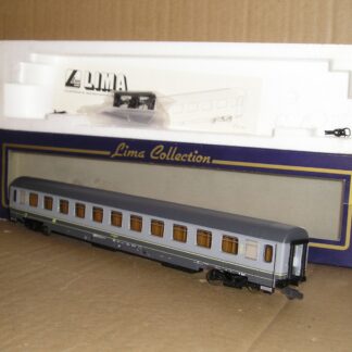EC1171 Lima 9506 Italy FS 2nd class coach, grey/grey, excellent used/unused boxed.