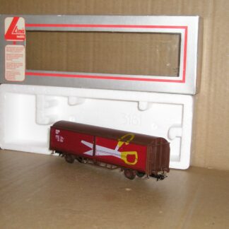 EW0371 Lima 3535 Danish DSB Hbis wagon, scissors, excellent used boxed.
