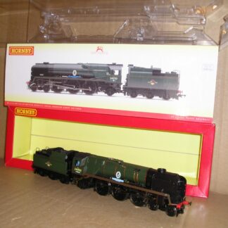 BL0380 Hornby R3618 BR(SR) BB class locomotive 34050 "Royal Observer Corps", excellent used boxed.