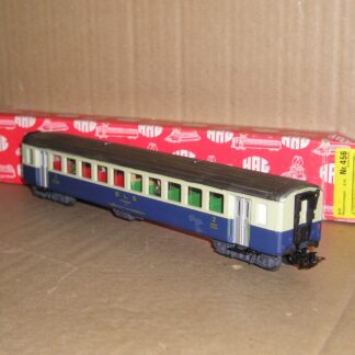 EC1141 HAG 461 Swiss BLS 1st class A coach, weathered, good/excellent used boxed.