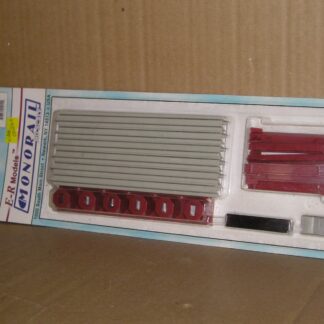 NAD0026s E-R Models 040-4911 extra straight track pack for monorail set, near mint/mint boxed.