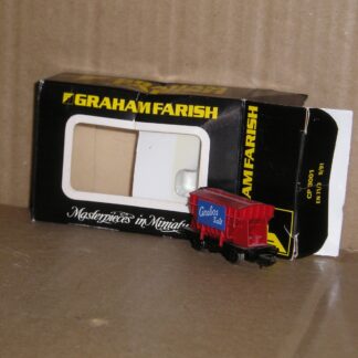 BW0379 Graham Farish 3513 Covered Hopper Wagon Cerebos Salt excellent used boxed.