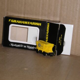 BW0378 Graham Farish 3512 Covered Hopper Wagon Blue Circle excellent used boxed.