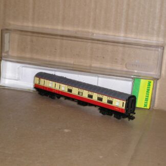 BC1073 Minitrix 13066 BR Mk1 Composite Brake Corridor BCK good/excellent used boxed.