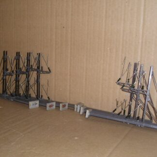 CAT059 JV Catenary double track masts good/excellent used unboxed x7