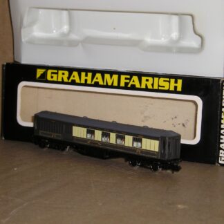 BC1047 "N" Grahan Farish 0656 Pullman Brake 3rd coach excellent used/unused? boxed.