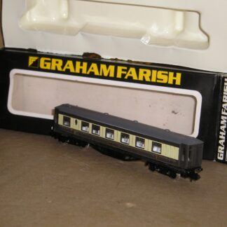 BC1046 "N" Grahan Farish 0646 Pullman Diner coach excellent used/unused? boxed.