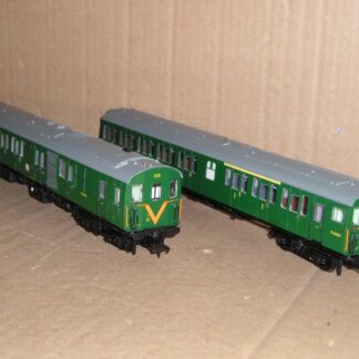 BD0004ub Bachmann 31-235Z 2H green Thumper 2 car DEMU "1115", unboxed, DCC Ready.