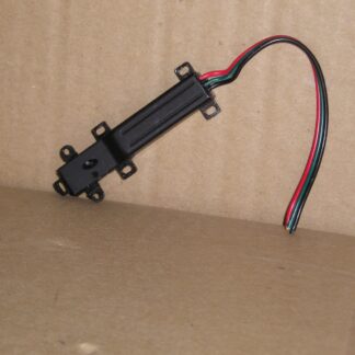 OE0065ub Rails of Sheffield surface mounted point motor (similar to Peco) used unboxed.