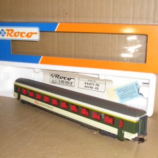 EC1120 "HO" Roco 44346 Swiss SOB EWIV A coach, excellent used boxed.