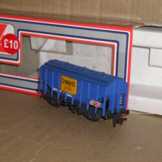 BW0367 (Lima box) Trix 1686 Bulk Grain wagon Crawfords #5874 excellent used wrong box.