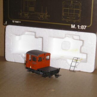 NG0081 "HOm" Bemo 1273? Swiss RhB Tm2/2 62 tractor, excellent used boxed.