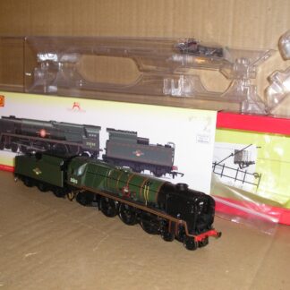 BL0350 Hornby (R3617) BR(SR) Merchant Navy 35013 "Blue Funnel" sound fitted, excellent used boxed.