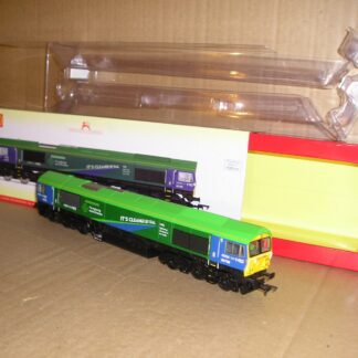 BL0347 Hornby R30151 class 66796 "The Green Progressor", excellent used boxed.