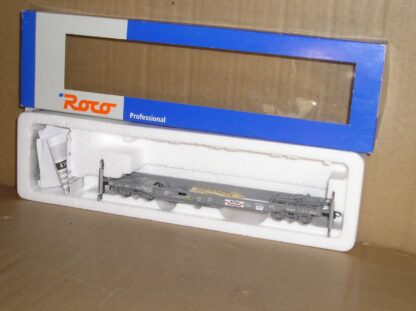 EW0672 "HO" Roco 47638? Hupac bogie wagon excellent used/unused? boxed.