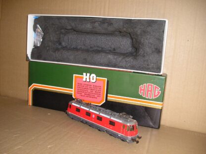 EL0330 "HO" HAG 208 Swiss SBB Re6/6 class 11672 Balerna loco, excellent used boxed.