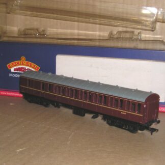 BC1019 Bachmann 34-630B Suburban Brake 2nd coach maroon, excellent used boxed.