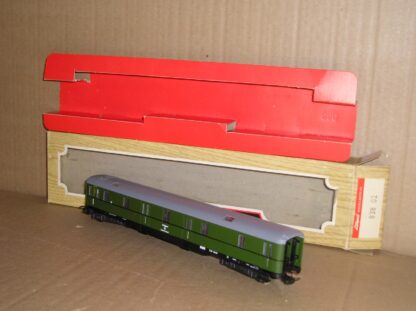EC1087 Liliput 838 02? German DR Post4ü coach, green, excellent used/unused? boxed