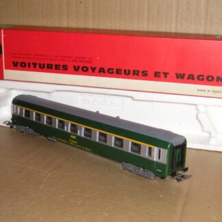 EC1084 Jouef 4691 French France SNCF A9 coach green/silver excellent used/unused? boxed