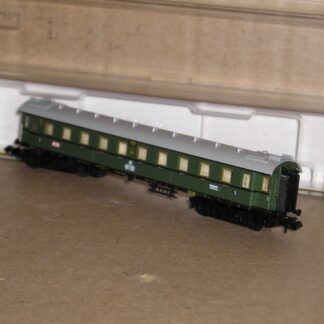 EC1066 "N" Minitrix 3171? German DR C4ü coach excellent used/unused boxed.