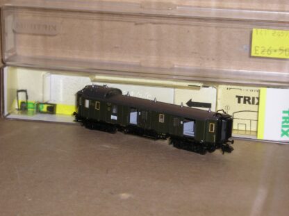 EC1065 "N" Minitrix 15703? German DR Pw4ü coach excellent used/unused boxed.