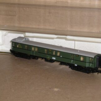 EC1064 "N" Minitrix 13152? German DR PwPost4ü coach excellent used/unused boxed.