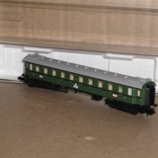 EC1061 "N" Minitrix 3151? German DR C4ü coach excellent used/unused boxed.