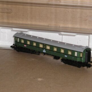 EC1060 "N" Minitrix 3150? German DR AB4ü coach excellent used/unused boxed.