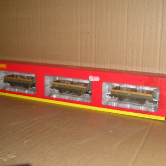 BW0349 Hornby R6418 Departmental ZCV Clam open wagons weathered, set of 3, excellent used/unused? boxed.