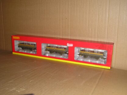 BW0349 Hornby R6418 Departmental ZCV Clam open wagons weathered, set of 3, excellent used/unused? boxed.