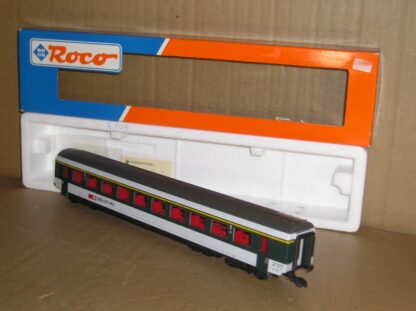 EC1047 Roco 44471 Swiss SBB EWIV 1st class coach, excellent used boxed.