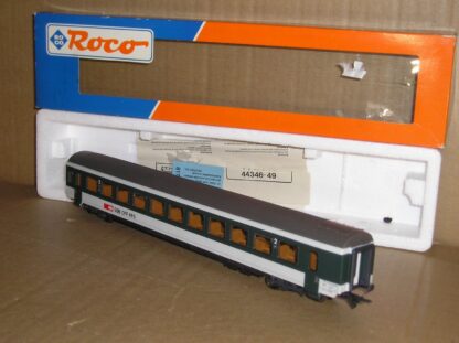 EC1045 Roco 44472 Swiss SBB EWIV 2nd class coach, excellent used wrong box.