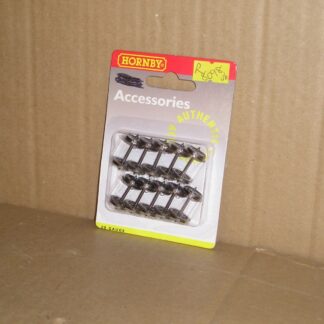 Hornby R8098ub 8 spoked wheels, packet of 10 new unused.